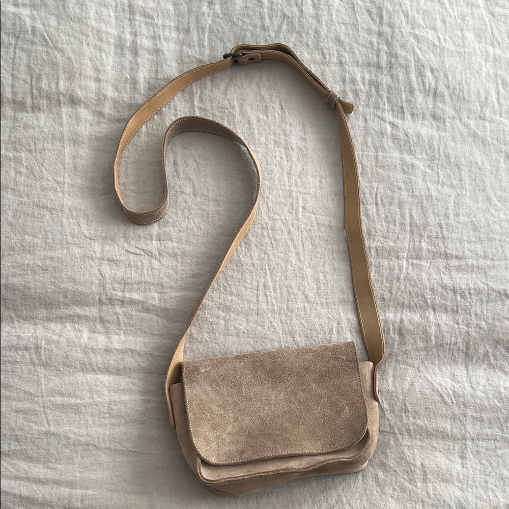 Beige Crossbody Bag